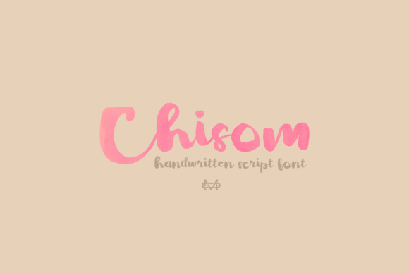 A Designer's Look at the Chisom Script Font