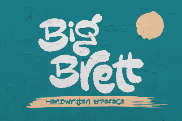 Big Brett: A Friendly Handwritten Font for Your Brand Story