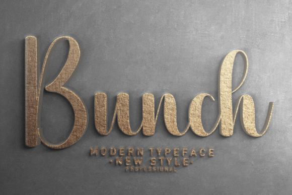 Bunch: The Handwritten Font for Creative Makers