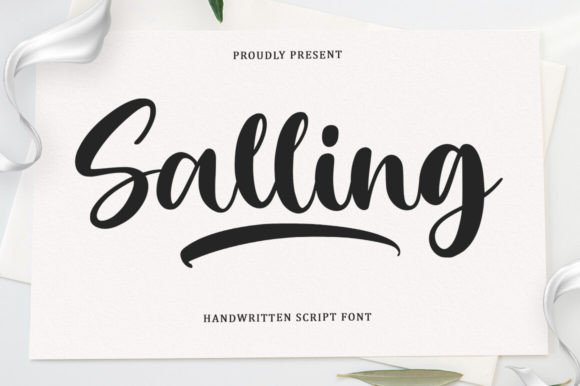 Creating a Refined Reading Experience with Salling Script