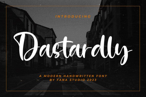 Dastardly: An Elegant Script Font for Web Designers