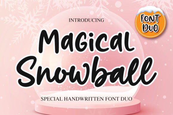 Magical Snowball Font Review for Brand Designers