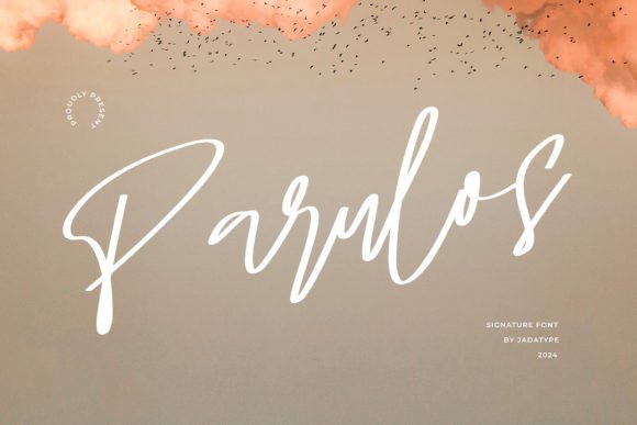 Parulos: A Script Font for Signature Branding