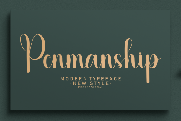 Penmanship: The Elegant Handwritten Font for Digital Brands