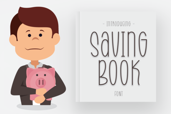 Saving Book Font: A Designer's Friendly Companion for Branding