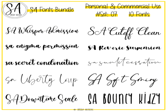 Script and Handwritten Bundle 7: Your Font Toolkit for Authentic Designs