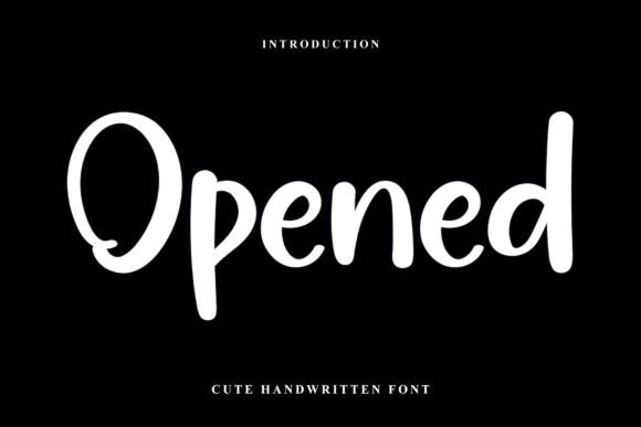 The Elegance of Opened: A Font for Thoughtful Reading