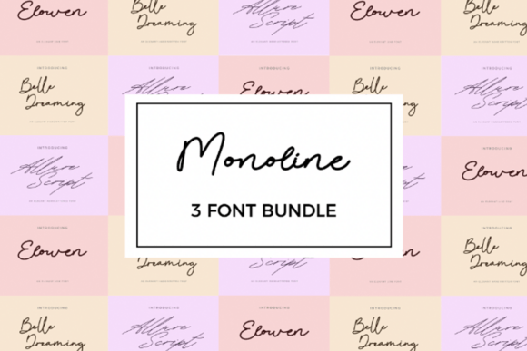 The Monoline Bundle: Three Fonts for a More Elegant Brand