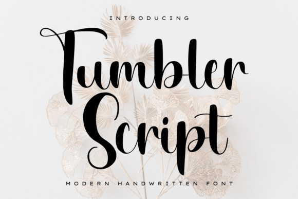 Tumbler Script: A Font for Editorial Character and Voice