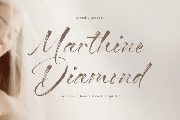 Using Marthine Diamond Font in Your Digital Campaigns